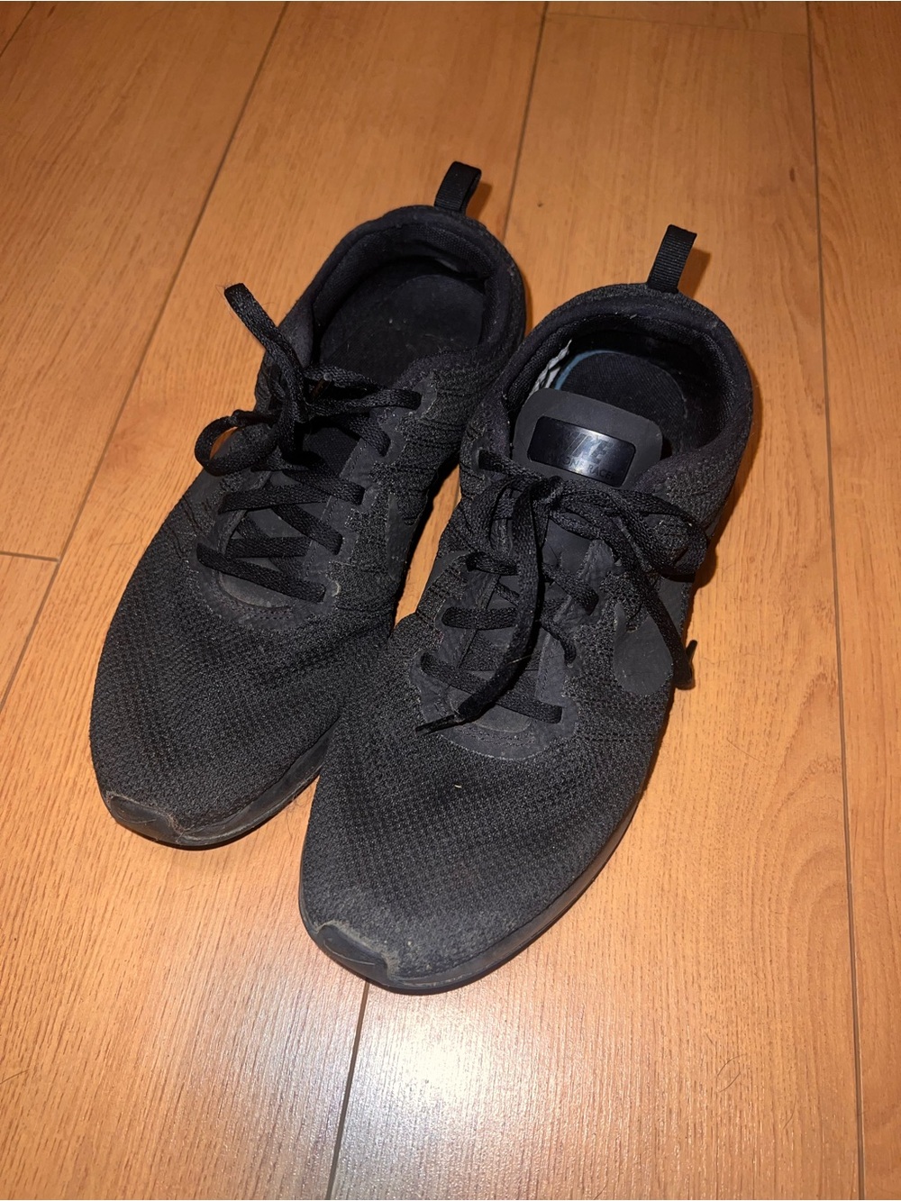 Nike Black Mesh Sneakers